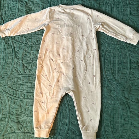 Quincy Mae Rainbow Fleece Jumpsuit - Picture 6 of 8